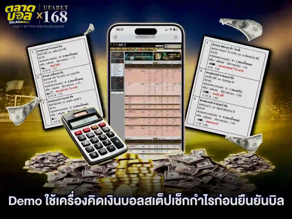 ใช้เครื่องมือในการ แทงบอลสเต็ป ยังไง
